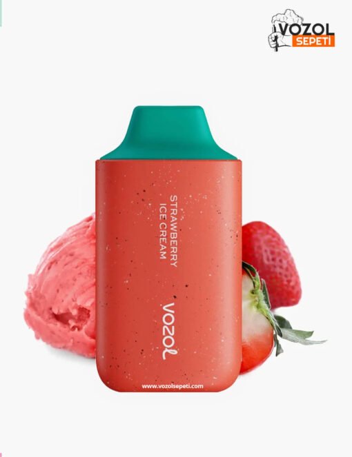 Vozol 6000 Strawberry Ice Cream