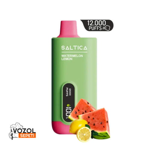 Saltica 12000 Watermelon Lemon Puff