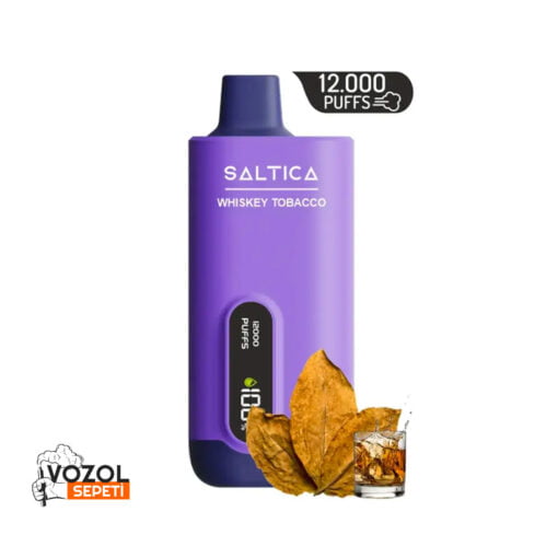 Saltica 12000 Whiskey Tobacco Puff