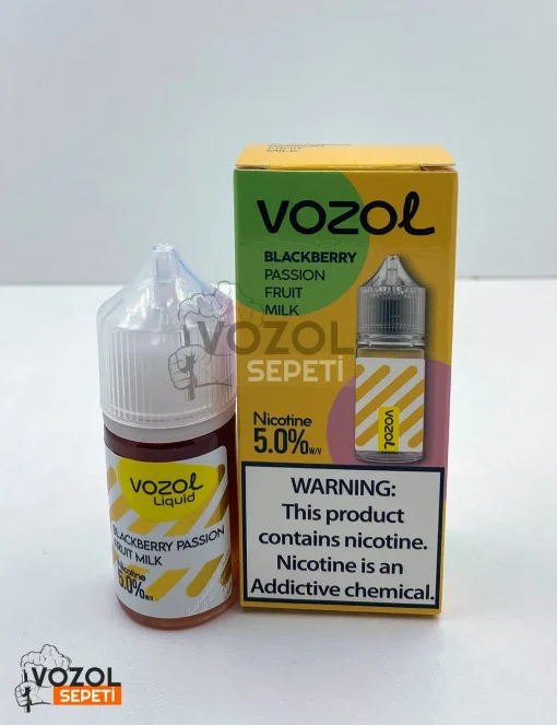 Vozol Blackberry Passion Fruit Milk 30ML Likit