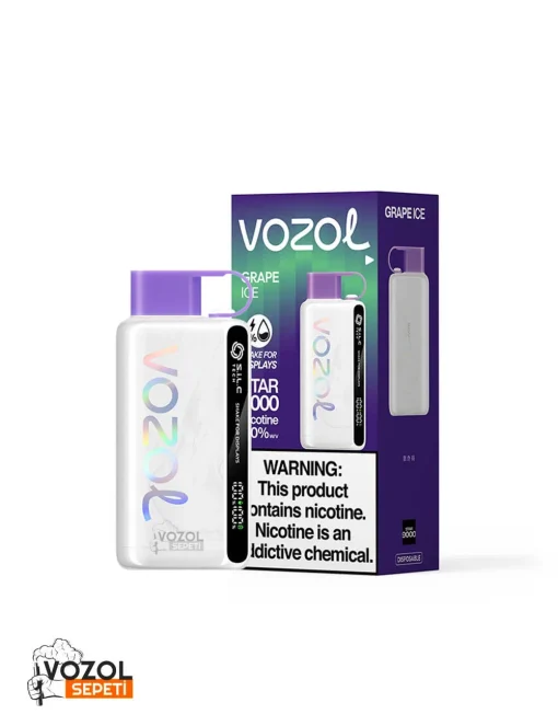 Vozol 12000 Grape ice Puff