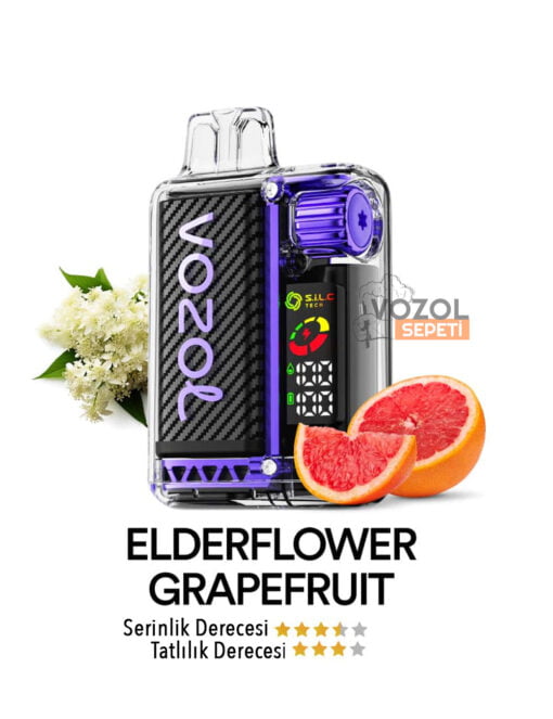 Vozol Vista 20000 Elderflower Grapefruit