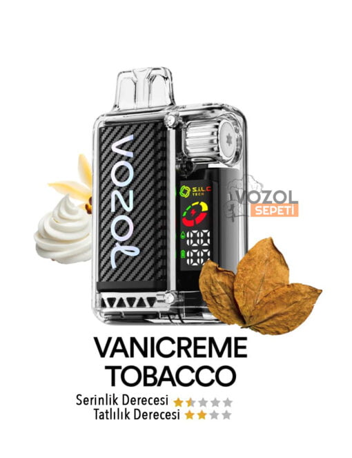 Vozol Vista 20000 Vanicreme Tobacco