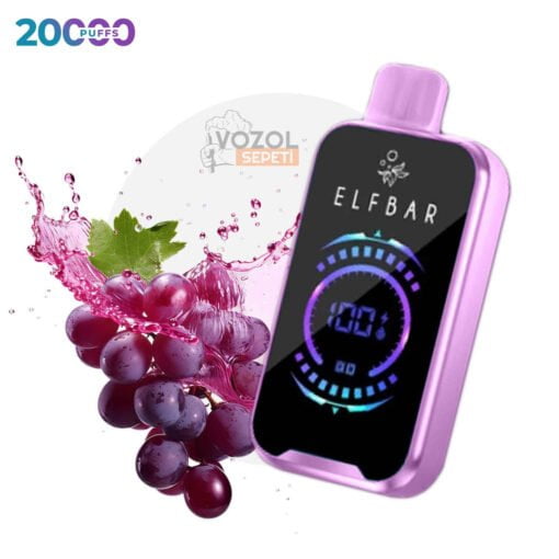 Elfbar Raya D2 20000 Grape ice